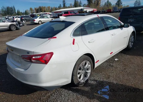 2019 Chevrolet Malibu Hybrid from USA, damaged, VIN 1G1ZF5SU7KF197499